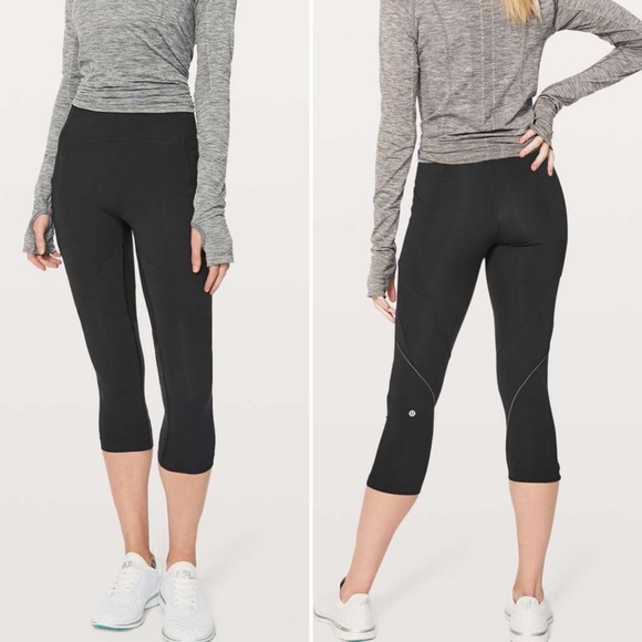 lululemon athletica Pants - Lululemon Lead the Pack Crop 23” size 6 W6AKSS